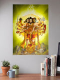 Panchmukhi Hanuman Gods Poster