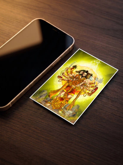 Panchmukhi Hanuman Gods Poster