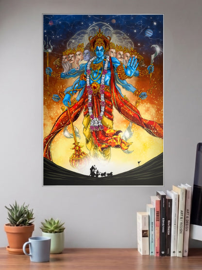 Virat Roop of Narayan Gods Poster