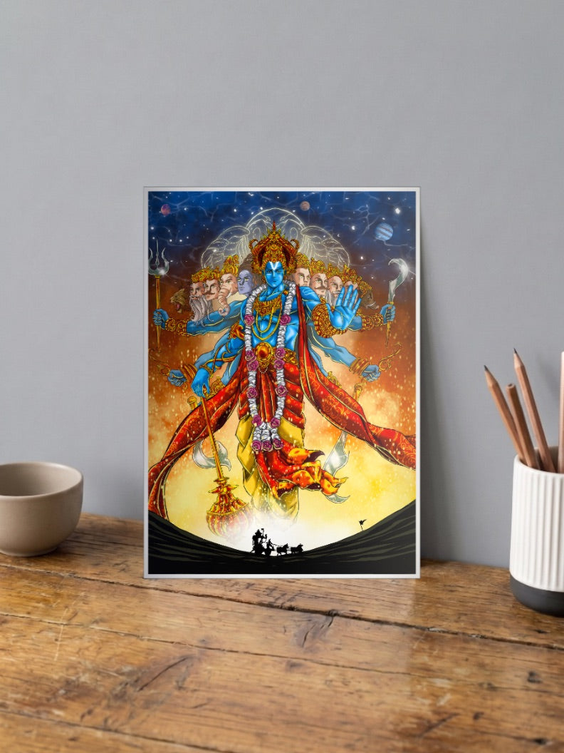 Virat Roop of Narayan Gods Poster