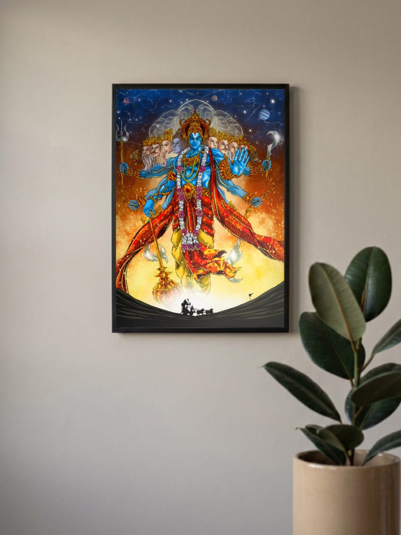 Virat Roop of Narayan Gods Poster