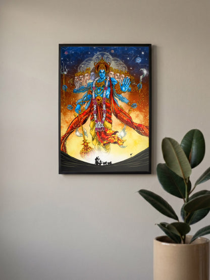 Virat Roop of Narayan Gods Poster