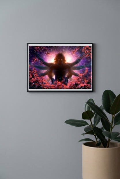 Shiva Cosmic Gods Poster