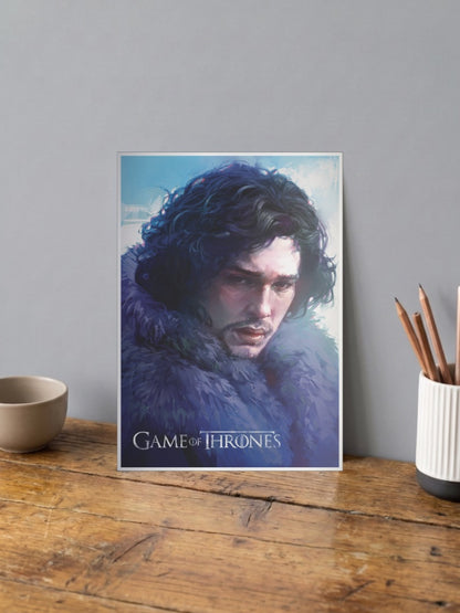 Jon Snow Portrait WEBSERIES Poster