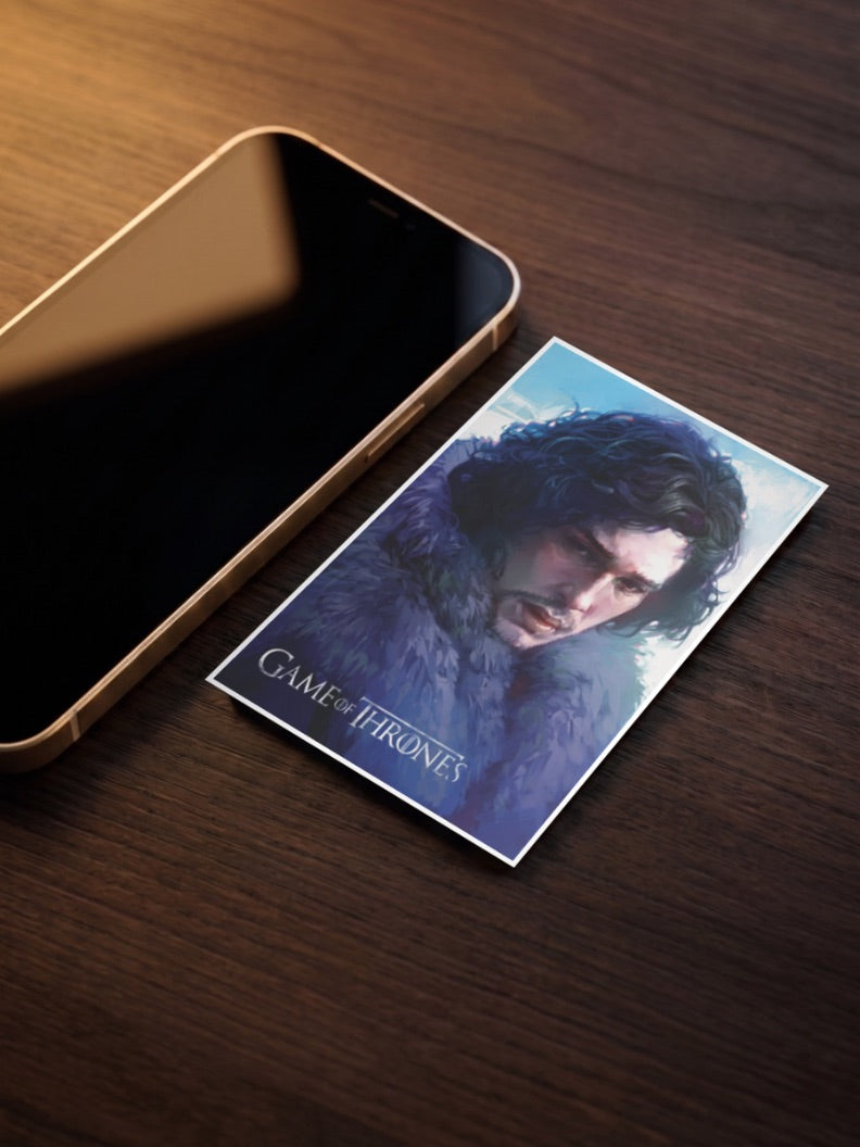 Jon Snow Portrait WEBSERIES Poster