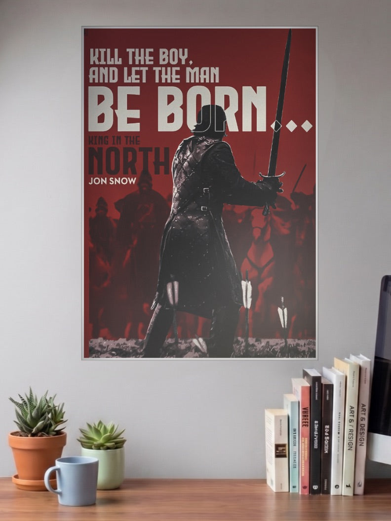 Jon Snow King in the North WEBSERIES Poster