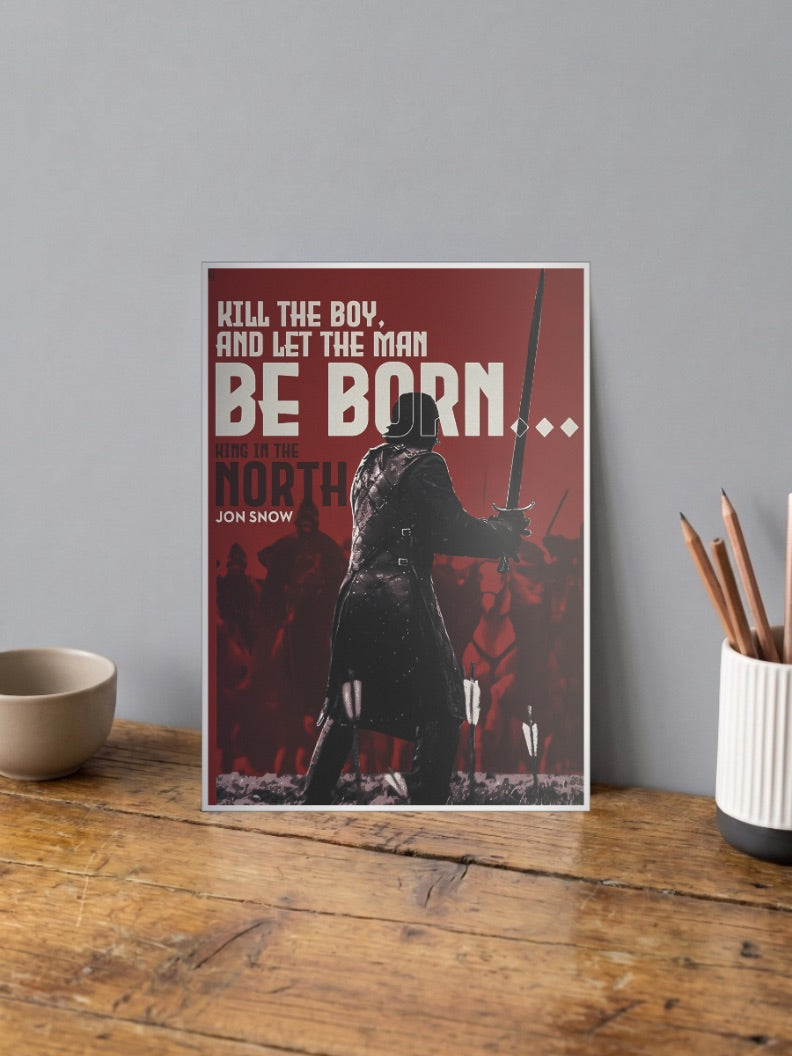 Jon Snow King in the North WEBSERIES Poster