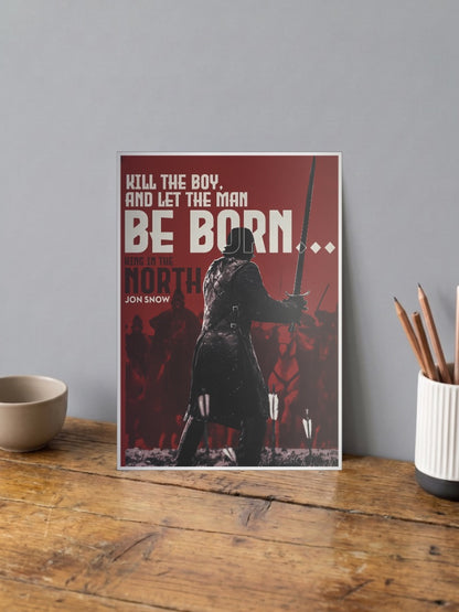 Jon Snow King in the North WEBSERIES Poster