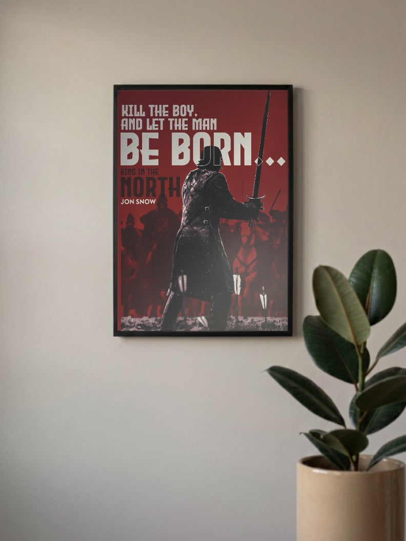 Jon Snow King in the North WEBSERIES Poster