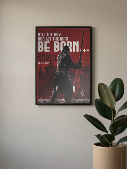 Jon Snow King in the North WEBSERIES Poster