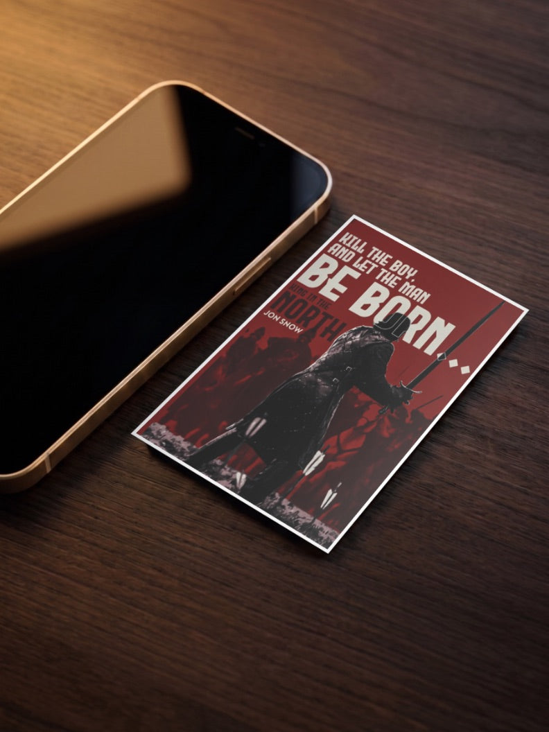 Jon Snow King in the North WEBSERIES Poster