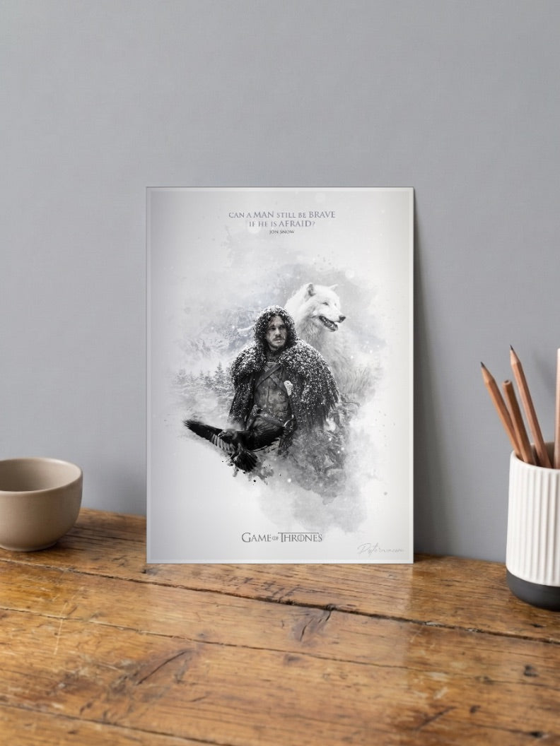 Jon Snow Quotes Poster