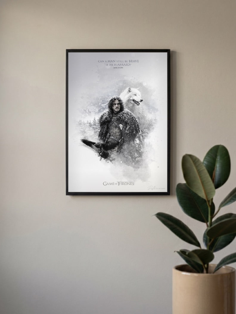 Jon Snow Quotes Poster