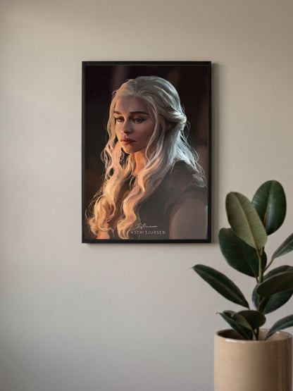 Daenerys Art Poster