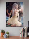 Daenerys Kneeling Dragon WEBSERIES Poster