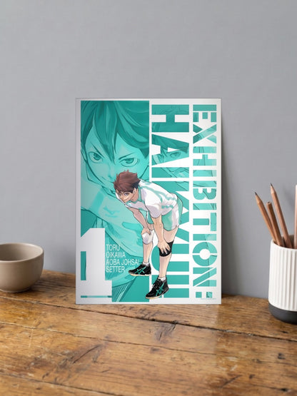 Oikawa Toru Aoba Johsai Anime Poster