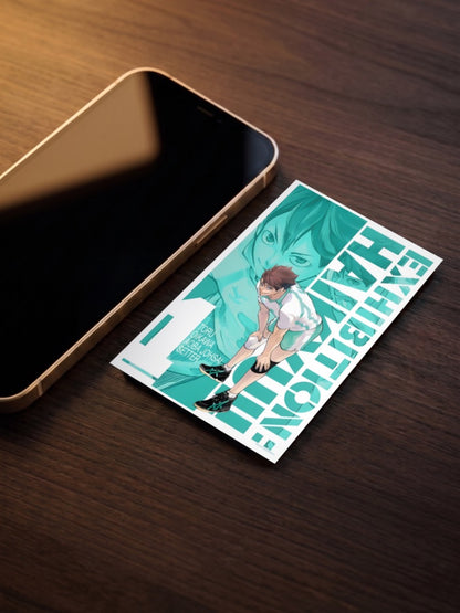 Oikawa Toru Aoba Johsai Anime Poster