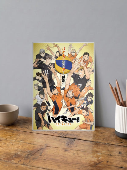 Haikyuu To The Top Anime Poster