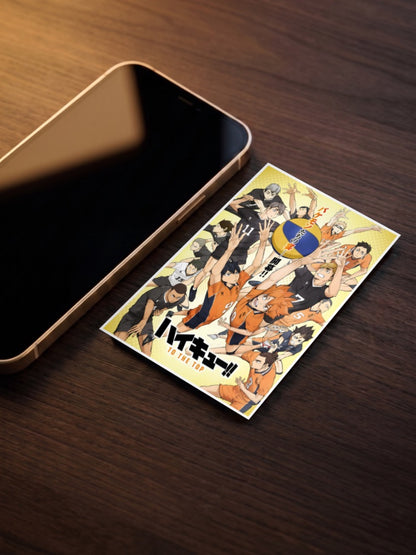 Haikyuu To The Top Anime Poster