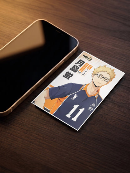 Tsukishima Kei Fly High Anime Poster