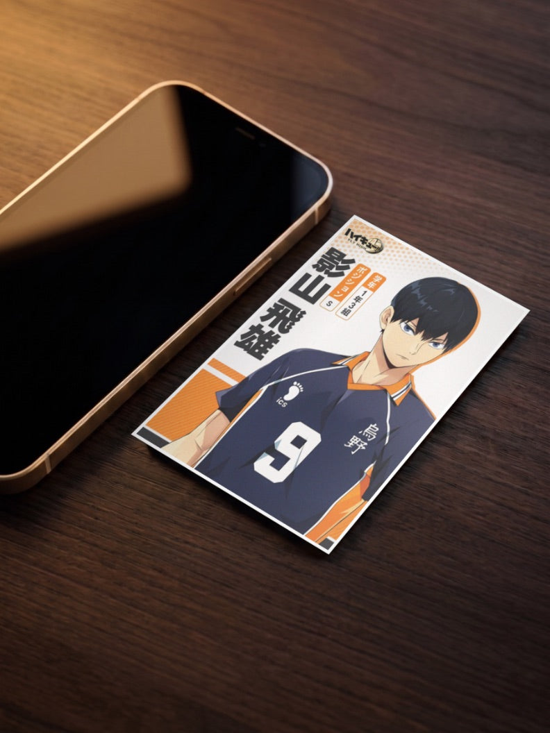 Kageyama Tobio Fly High Anime Poster