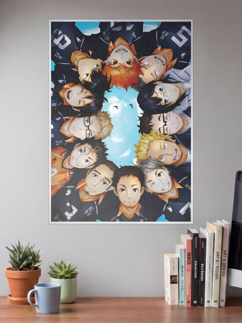 Haikyuu team Poster