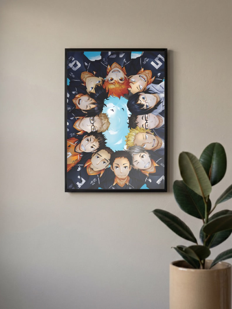Haikyuu team Poster