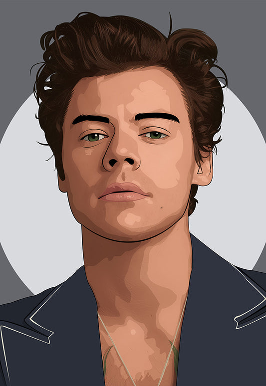 Harry Styles Art Poster