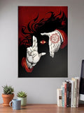 Alucard Hellsing Pentagram Anime Poster