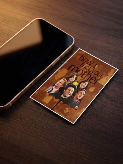 HIMYM Cast Photo Collage Sitcom Poster