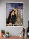 Robin And Barney Rooftop Sitcom Poster