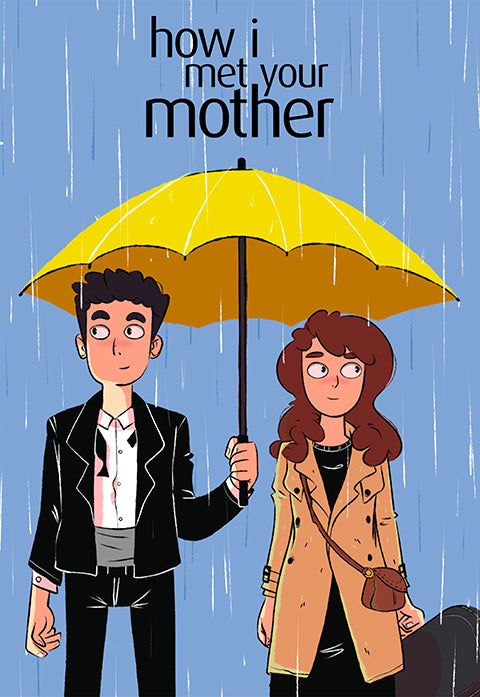 The Yellow Umbrella - How I Met Your Mother Poster