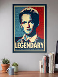 Barney Stinson Legendary Hope Sitcom Poster