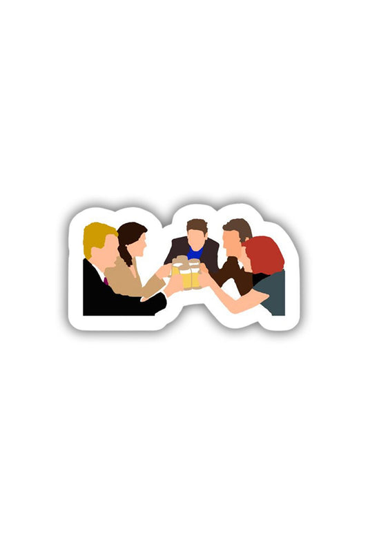 Office Party Sticker