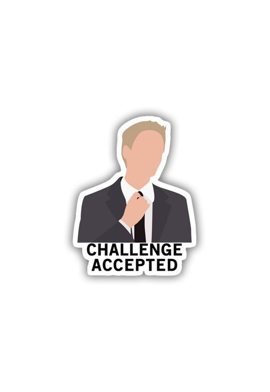 Challng Accptd! Sticker