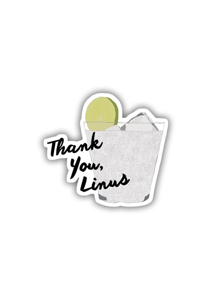 Thank you, Linus Sticker