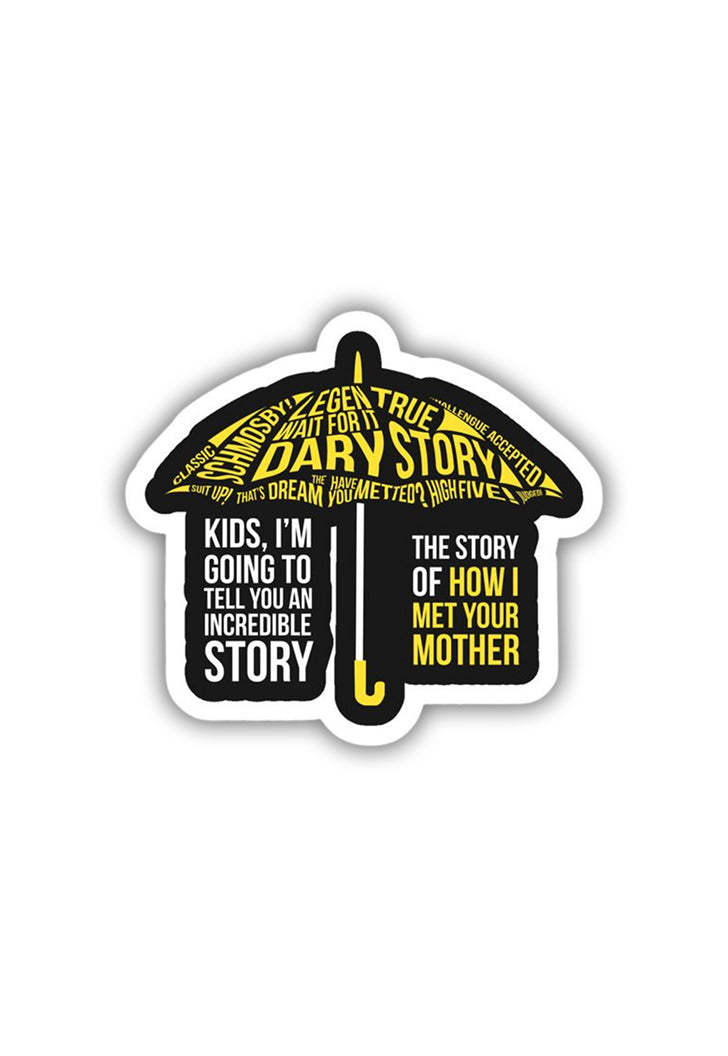 HIMYM: The Story Of How I Met Your Mother Sticker