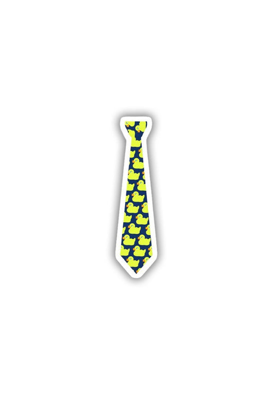 The Duck Tie Sticker