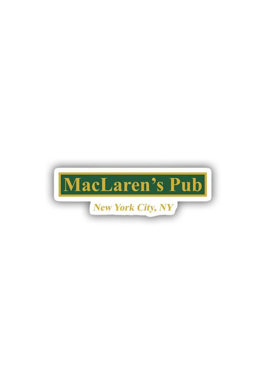 MacLaren's Pub Sticker