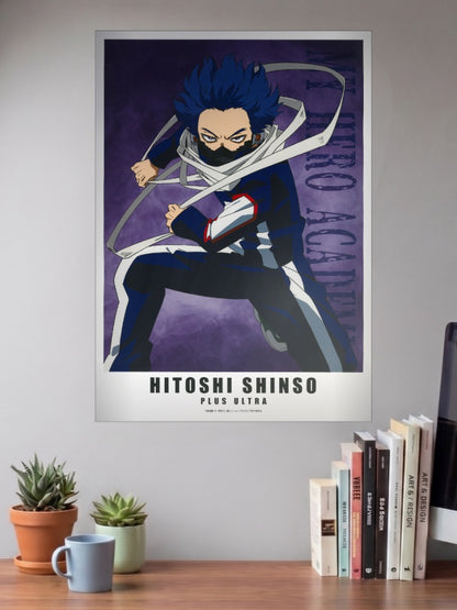 Hitoshi Shinso MHA Official Anime Poster