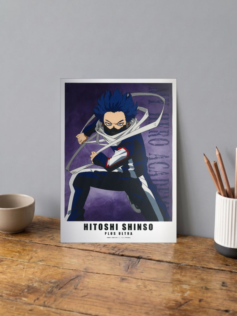 Hitoshi Shinso MHA Official Anime Poster