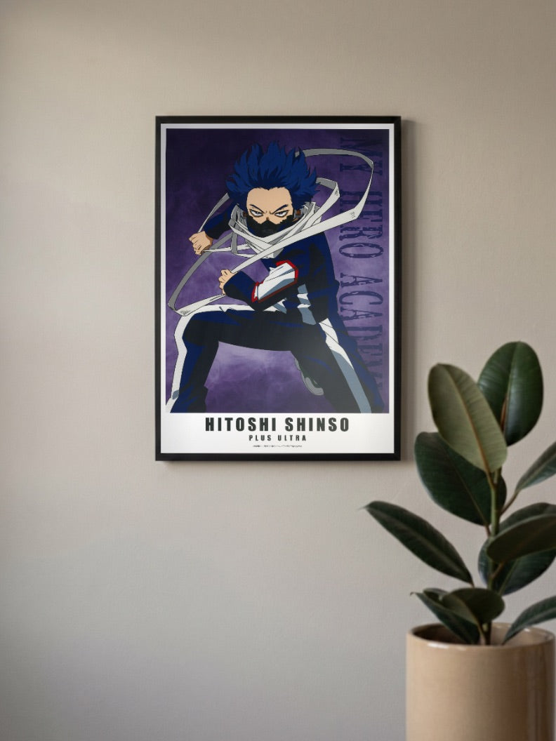 Hitoshi Shinso MHA Official Anime Poster