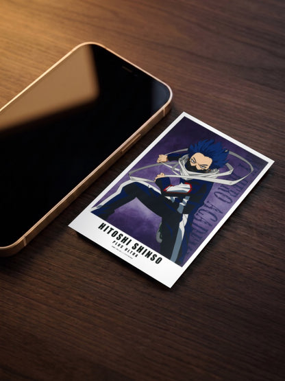 Hitoshi Shinso MHA Official Anime Poster