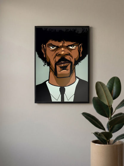 Jules Winnfield Hollywood Movie Poster