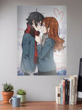 Hori And Miyamura Winter Scarves Anime Poster