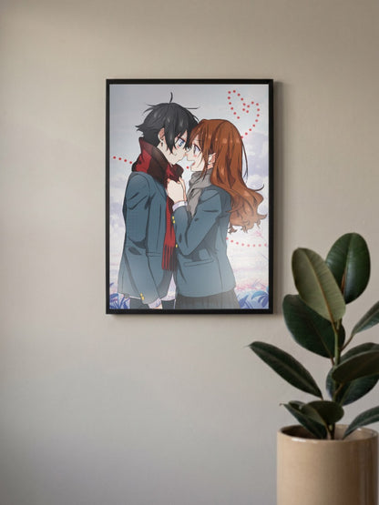 Hori And Miyamura Winter Scarves Anime Poster