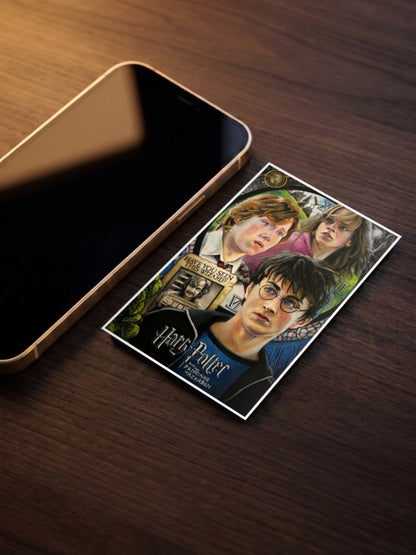 The Golden Trio: Harry, Hermione, and Ron Poster
