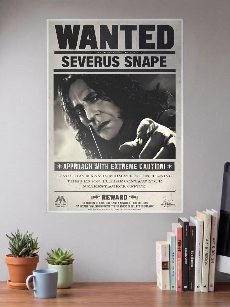 WANTED SEVERUS SNAPE Poster