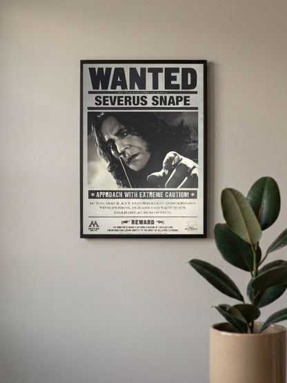 WANTED SEVERUS SNAPE Poster