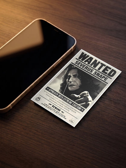 WANTED SEVERUS SNAPE Poster